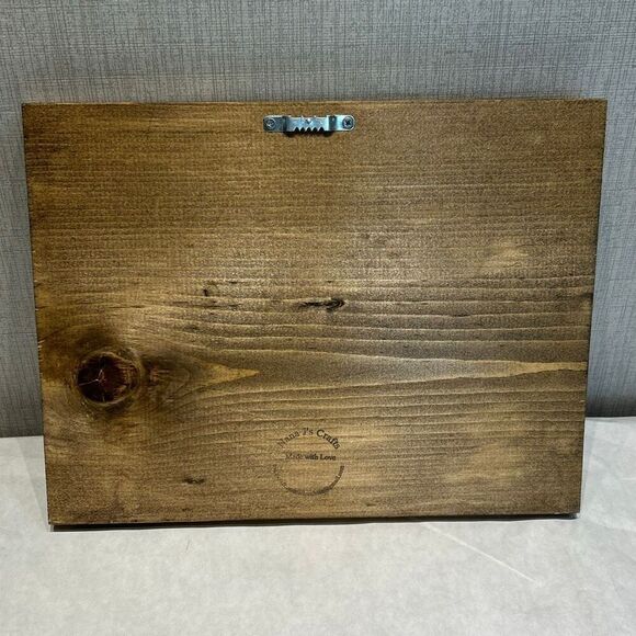 Jack-O-Lantern Pumpkin String Art Plaque Wall Hanging 9" x 11.5" Halloween Fall - Picture 4 of 5